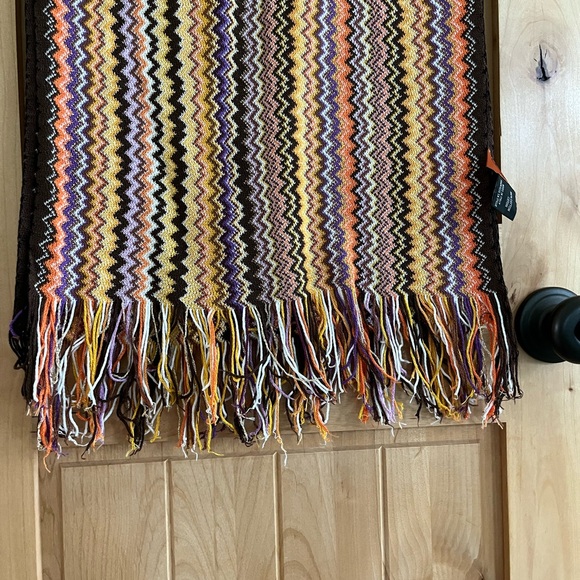 MISSONI Multicolor Knit Scarf - Picture 3 of 9